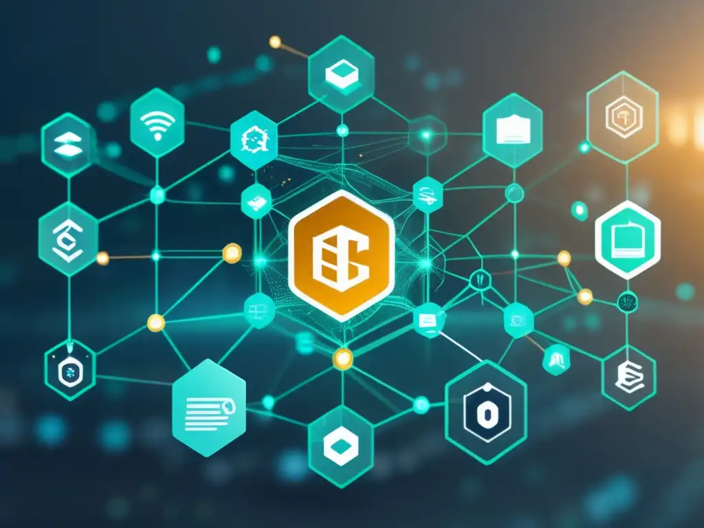 Futura red de contratos inteligentes: transferencias seguras Un avance tecnológico: red de blockchain transparente con contratos digitales en movimiento