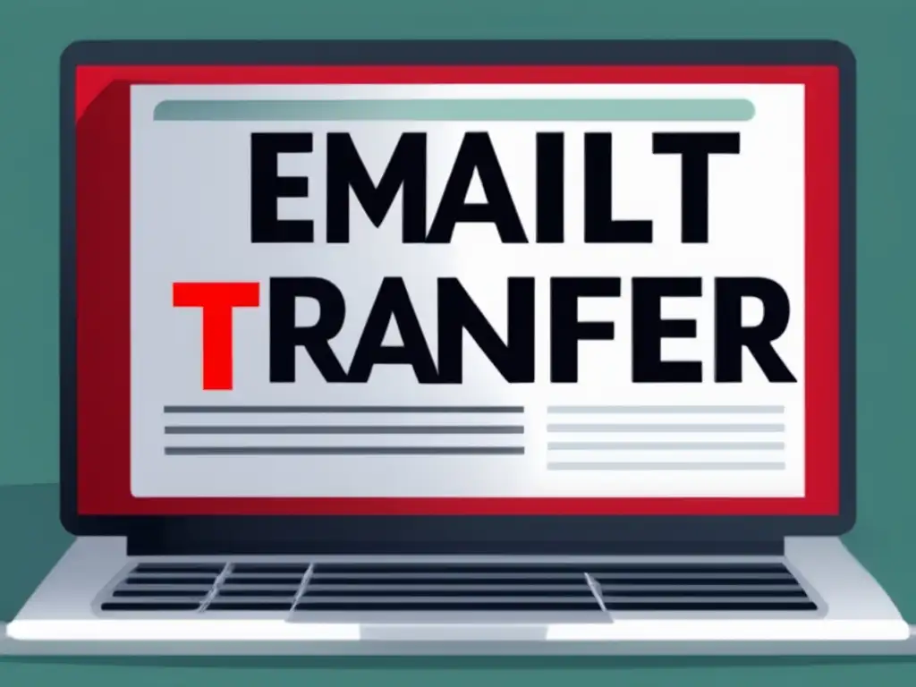 Ante estafa: persona recibe email sospechoso de transferencia fraudulenta Un hombre desconfiado recibe un email sospechoso de transferencia de dinero